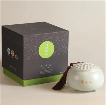 圣谷山- 金骆驼瓷罐绿茶 120g