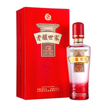 黄河龙32度老酿世家黑粮秘香型低度白酒接待收藏纯粮食礼盒装