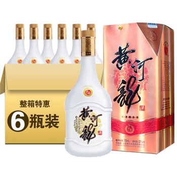 黄河龙官方自营32度荷香型700ml大金装酒 金龙新金装大二号白酒